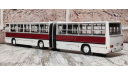Автобус Икарус 280 Ikarus 280 бело-бордовый Классикбас ClassicBus Демпрайс Demprice, масштабная модель, 1:43, 1/43