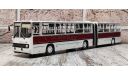 Автобус Икарус 280 Ikarus 280 бело-бордовый Классикбас ClassicBus Демпрайс Demprice, масштабная модель, 1:43, 1/43