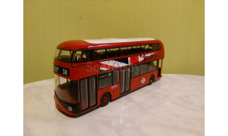 Автобус Wrightbus - New Bus 4 London, масштабная модель, Corgi, scale72