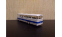С Рубля! Автобус Икарус-556 белый с синей полосой, масштабная модель, Brekina, scale87, Ikarus