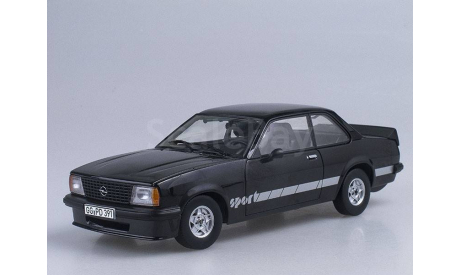 Опель Opel Ascona Sport 1979 Черный SunStar 1:18, масштабная модель, scale18