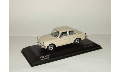 Фольксваген Volkswagen 1600 Notchback 1966 Minichamps 1:43 430055300, масштабная модель, scale43