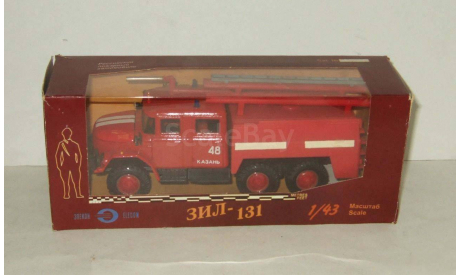 ЗИЛ 131 Пожарный ац 40 СССР Элекон 1 43, масштабная модель, scale43