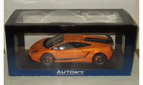 Lamborghini Gallardo 570 SuperLeggera 2010 Autoart 1:18, масштабная модель, scale18