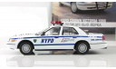 Форд Ford Crown Victoria Police USA Полиция Нью-Йорка США 2003 IXO Полицейские Машины Мира 1:43, масштабная модель, scale43, Полицейские машины мира, Deagostini