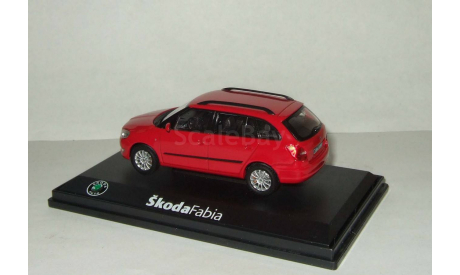 Skoda (Шкода) Fabia II Универсал с релингами Abrex 1:43, масштабная модель, 1/43, Škoda