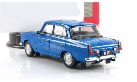 ИЖ (Москвич) 412 028 1982 - 2001 гг. синий IXO IST Автолегенды СССР 1:43, масштабная модель, scale43, Автолегенды СССР журнал от DeAgostini