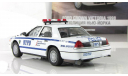 Форд Ford Crown Victoria Police USA Полиция Нью-Йорка США 2003 IXO Полицейские Машины Мира 1:43, масштабная модель, scale43, Полицейские машины мира, Deagostini