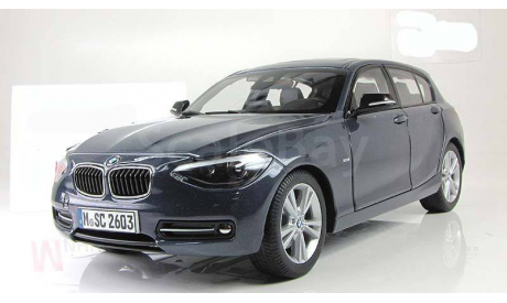 БМВ BMW 1 Series F20 2012 Paragon 1:18 PA-97005, масштабная модель, 1/18, Paragon Models