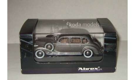 Skoda (Шкода) Superb 1938 Серый Abrex 1:43, масштабная модель, 1/43
