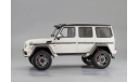 Мерседес Бенц Mercedes Benz G klasse G500 4x4² Гелендваген Белый GT Spirit 1:18 Limited Edition, масштабная модель, Mercedes-Benz, scale18