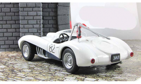 Зил 112 С 1962 белый IXO IST Автолегенды СССР 1:43, масштабная модель, scale43, Автолегенды СССР журнал от DeAgostini