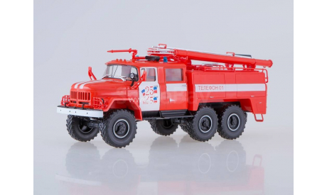 Зил 131 6х6 АЦ-40(131) 137А Пожарный СССР Автоистория 1:43, масштабная модель, 1/43, Автоистория (АИСТ)