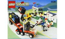 Большой набор Конструктор Лего Гоночная станция Classic Town Race Lego 6539 1995 год Раритет 100 % Оригинал, масштабная модель, scale43