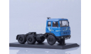 МАЗ 6422 седельный тягач (ранний, синий) /откидывающаяся кабина/ SSM 1:43 SSM1172, масштабная модель, 1/43, Start Scale Models (SSM)