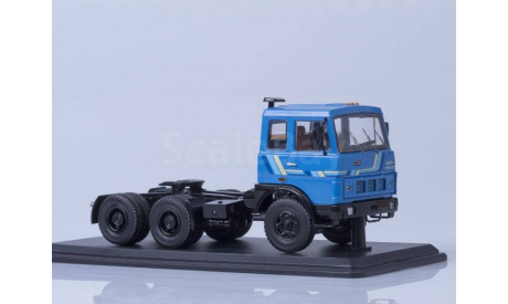 МАЗ 6422 седельный тягач (ранний, синий) /откидывающаяся кабина/ SSM 1:43 SSM1172, масштабная модель, scale43, Start Scale Models (SSM)