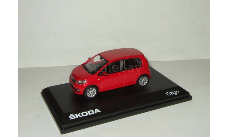 Skoda (Шкода) Citigo Пятидверная Abrex 1:43, масштабная модель, 1/43, Škoda