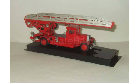 Зис 5 Пожарный Лестница ПЭЛ 30 СССР Ломо 1:43, масштабная модель, scale43, Ломо-АВМ
