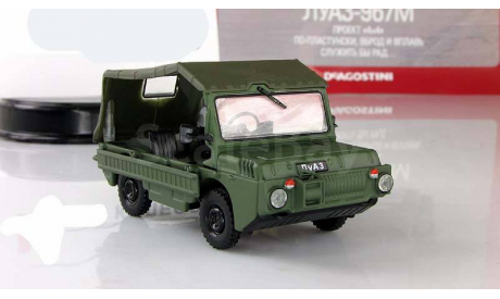 Луаз 967 М 1975 - 1989 гг. хаки IXO IST Автолегенды СССР 1:43, масштабная модель, scale43, Автомобиль на службе, журнал от Deagostini