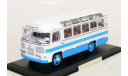 Паз 672 1982 Бело-голубой Двухцветный автобус СССР ClassicBus 1:43 03002В, масштабная модель, scale43