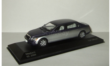 лимузин Майбах Maуbach 62 2009 Двухцветный Whitebox 1:43, масштабная модель, 1/43, Maybach