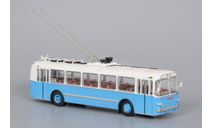 троллейбус Зиу 5 Бело-голубой 1959 СССР ClassicBus 1 43, масштабная модель, scale43