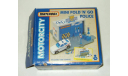 набор Matchbox Motorcity Garage Полиция Police station Mini Fold ’N’ Go MC-73, масштабная модель