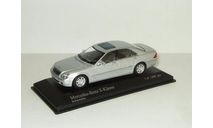 Мерседес Бенц Mercedes Benz S class W220 1998 Minichamps 1:43 400036201, масштабная модель, scale43, Mercedes-Benz