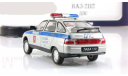 Ваз 2112 Жигули Lada ДПС (Дорожно-патрульная служба) Милиция IXO IST Автомобиль на службе 1:43, масштабная модель, scale43, Автомобиль на службе, журнал от Deagostini