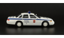 Форд Ford Crown Victoria ДПС ГАИ Москва 1996 IXO Автомобиль на службе 1:43, масштабная модель, 1/43, Автомобиль на службе, журнал от Deagostini