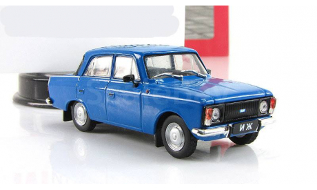 ИЖ (Москвич) 412 028 1982 - 2001 гг. синий IXO IST Автолегенды СССР 1:43, масштабная модель, scale43, Автолегенды СССР журнал от DeAgostini