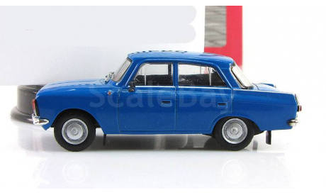 ИЖ (Москвич) 412 028 1982 - 2001 гг. синий IXO IST Автолегенды СССР 1:43, масштабная модель, scale43, Автолегенды СССР журнал от DeAgostini