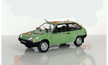 Ваз 2108 Жигули ’Спутник’ Lada СССР 1984 - 2003 гг. светло-зелёный IXO IST Автолегенды СССР 1:43, масштабная модель, scale43, Автомобиль на службе, журнал от Deagostini