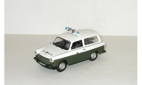 Трабант Trabant 601 Народная полиция ГДР 1969 IXO Altaya Полицейские Машины Мира 1:43, масштабная модель, Полицейские машины мира, Deagostini, scale43