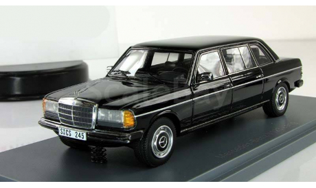 Мерседес Бенц Mercedes Benz W123 V123 Lang Лимузин Черный 1978 Neo 1:43 NEO44245, масштабная модель, scale43, Neo Scale Models, Mercedes-Benz