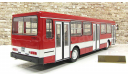 Автобус Лиаз 5256 Городской красный 1989 СССР ClassicBus 1:43, масштабная модель, scale43