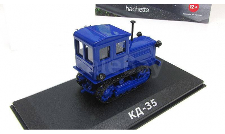 трактор КД 35 1948 СССР серия ’Тракторы’ IXO Hachette 1:43, масштабная модель, 1/43, Тракторы. История, люди, машины. (Hachette collections)