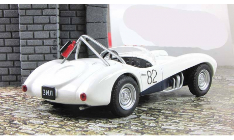 Зил 112 С 1962 белый IXO IST Автолегенды СССР 1:43, масштабная модель, scale43, Автолегенды СССР журнал от DeAgostini
