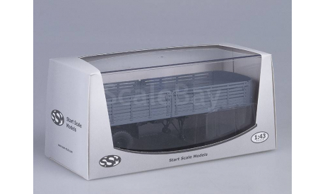 полуприцеп Маз 5215 Серый СССР SSM 1:43 SSM7004 Выпуск прекращен, масштабная модель, Start Scale Models (SSM), scale43