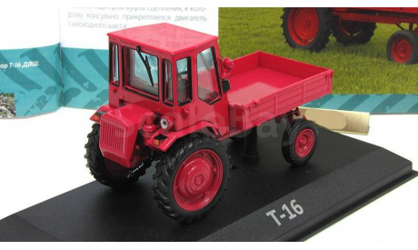 трактор Т 16 1962 СССР серия ’Тракторы’ IXO Hachette 1:43, масштабная модель, scale43, Тракторы. История, люди, машины. (Hachette collections)