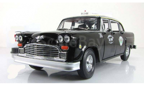 Чеккер Checker A11 Black Cab Taxi 1963 Такси Sunstar 1:18 2507, масштабная модель, 1/18