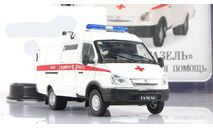 Газ 32214 Газель Скорая медицинская помощь IXO IST Автомобиль на службе 1:43, масштабная модель, 1/43