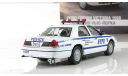 Форд Ford Crown Victoria Police USA Полиция Нью-Йорка США 2003 IXO Полицейские Машины Мира 1:43, масштабная модель, scale43, Полицейские машины мира, Deagostini