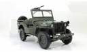 Джип Jeep Willys 1941 4x4 4WD Military Vehicle US Army USA NOREV 1:18 189011, масштабная модель, 1:43, 1/43