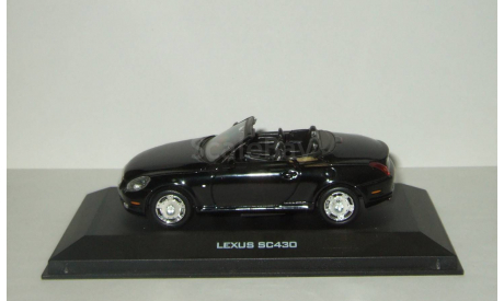 Лексус Lexus SC430 2004 Черный J-Collection 1:43, масштабная модель, scale43