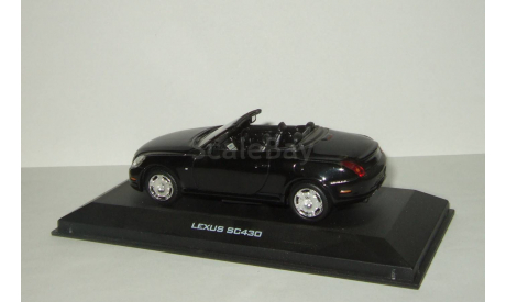 Лексус Lexus SC430 2004 Черный J-Collection 1:43, масштабная модель, scale43