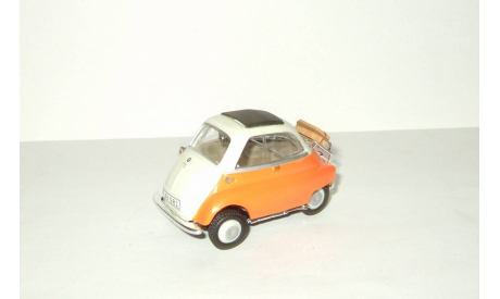 БМВ BMW Isetta 250 1961 Cararama Hongwell 1:43 Ранний Поворотные колеса, масштабная модель, scale43, Bauer/Cararama/Hongwell