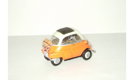 БМВ BMW Isetta 250 1961 Cararama Hongwell 1:43 Ранний Поворотные колеса, масштабная модель, scale43, Bauer/Cararama/Hongwell