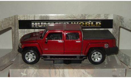 Хаммер Hummer H3 4x4 Пикап 2009 Maisto 1:24, масштабная модель, Maisto-Swarovski, scale24