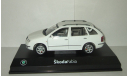 Шкода Skoda Fabia I Универсал Белый Abrex 1:24, масштабная модель, 1/24, Škoda